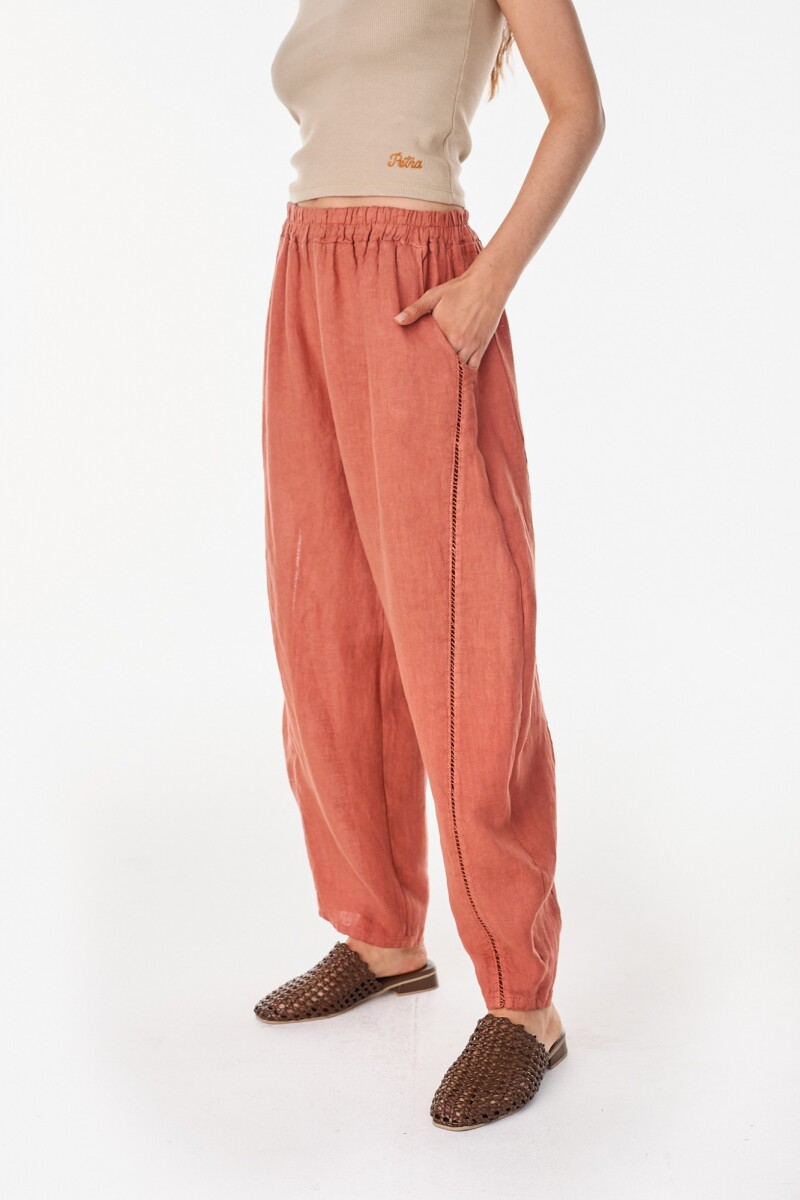 Pantalon Solis Terracota