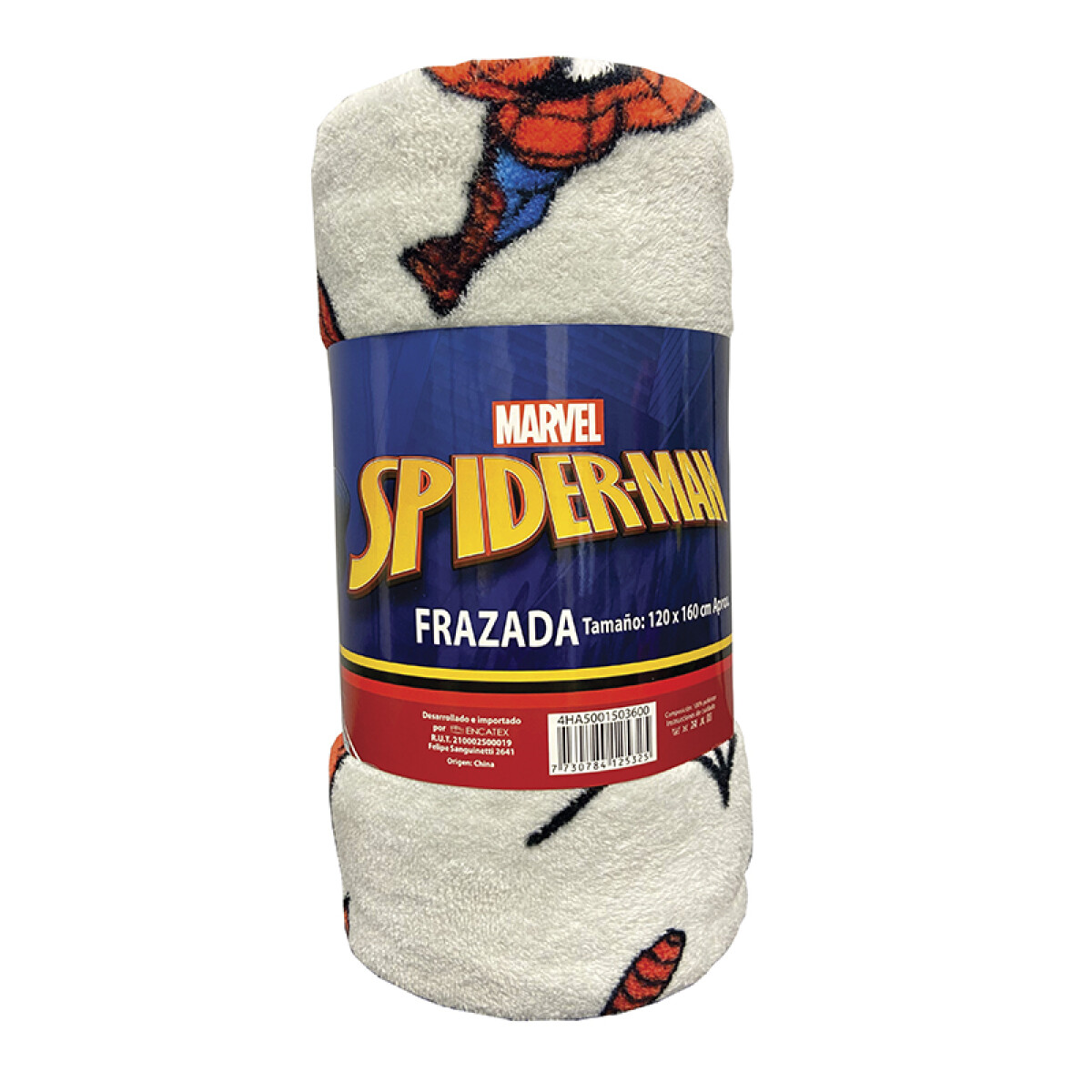 Frazada Infantil 120 x 160 cm - Spiderman 