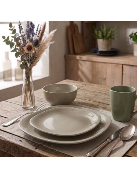 SET 16PZAS STONEWARE D27-20-16/360ML FONTANA SEAGRASS SET 16PZAS STONEWARE D27-20-16/360ML FONTANA SEAGRASS