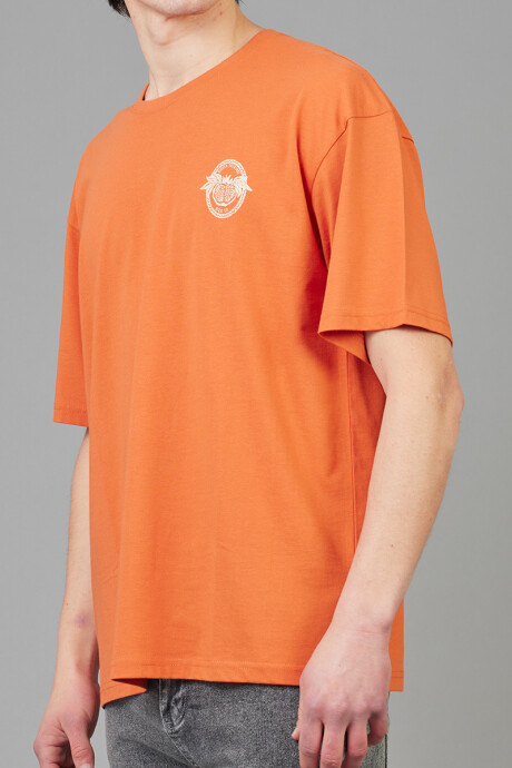 T-SHIRT MULEY DIXIE Ladrillo