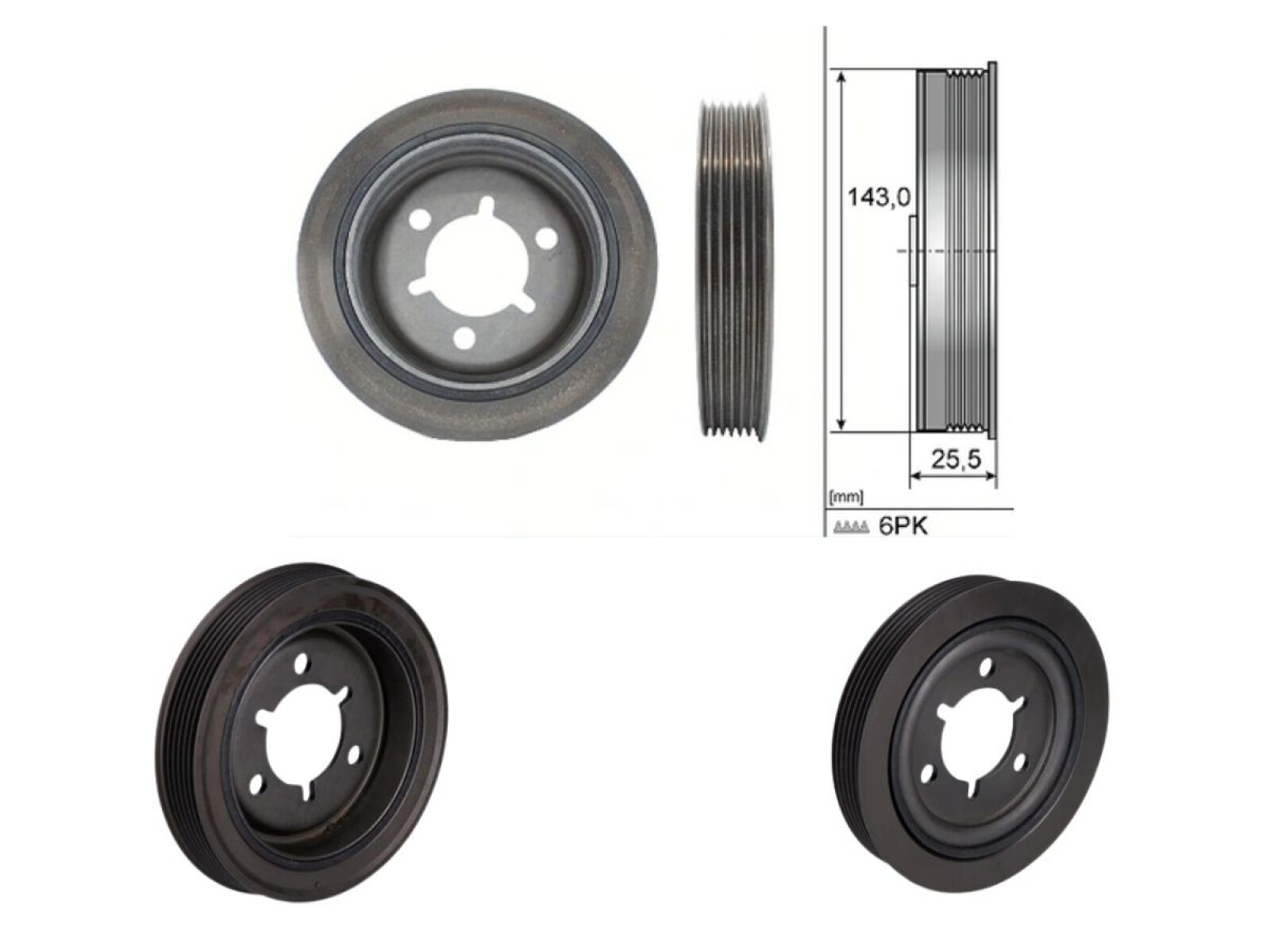Polea Damper 