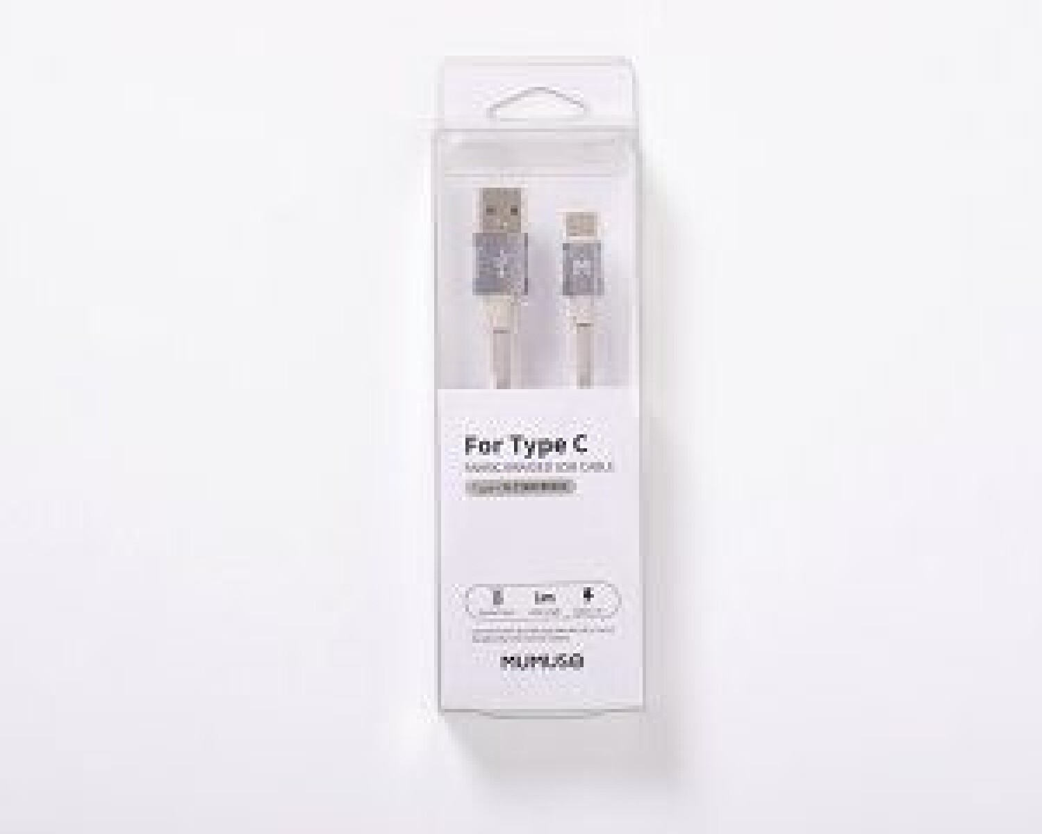 CABLE USB DE PLATA PARA ANDROID (2M) 