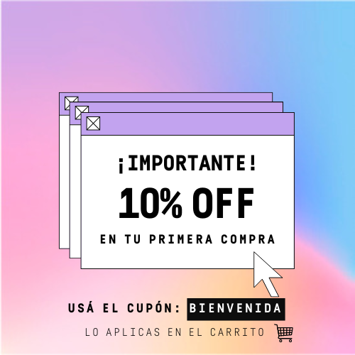 10% OFF en tu primera compra