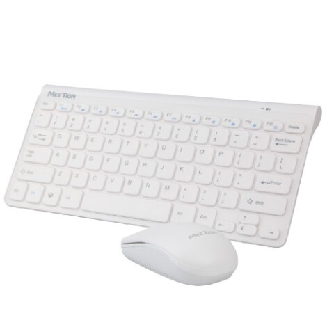 Combo Teclado+ Mouse Inálambrico Mini 4000 Blanco Combo Teclado+ Mouse Inálambrico Mini 4000 Blanco