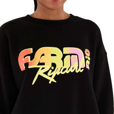 Buzo Rip Curl Carioca Oversize Crew Negro