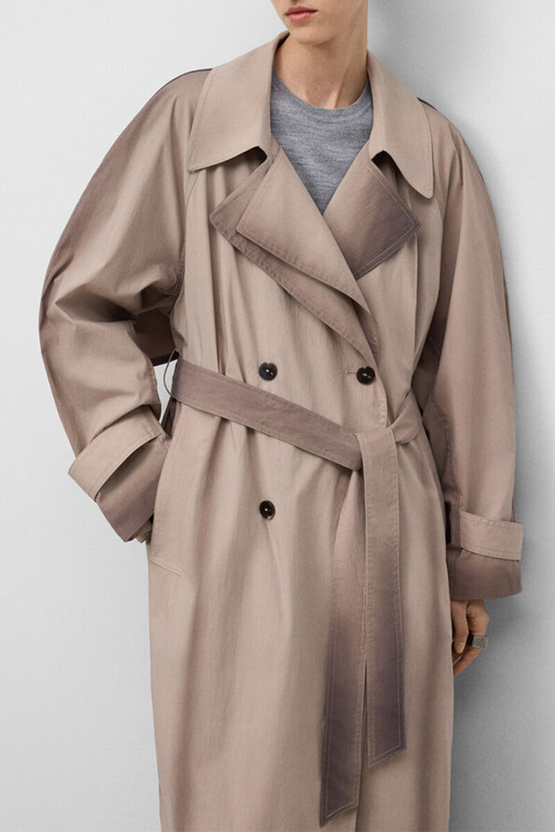 GABARDINA Gris Topo