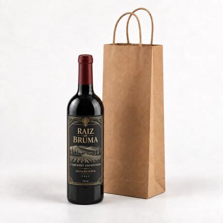 1 vino con bolsa papel Kraft (Consultar precio) 1 vino con bolsa papel Kraft (Consultar precio)