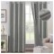 Cortina 2 Paños 140 X 220 Cm Textura Lino Blackout Gris