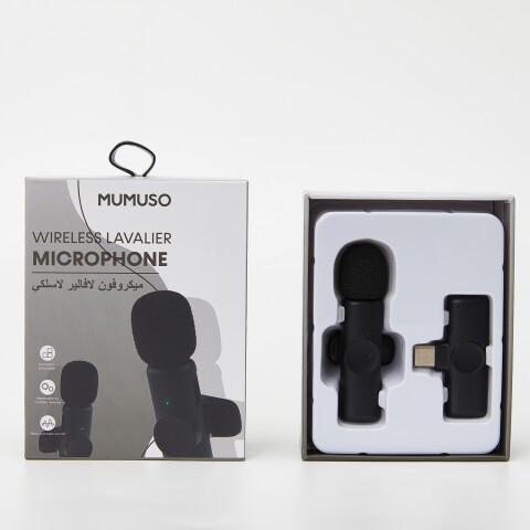 MICRÓFONO INALÁMBRICO DE LAVALIER CON CONECTOR TIPO C MICRÓFONO INALÁMBRICO DE LAVALIER CON CONECTOR TIPO C