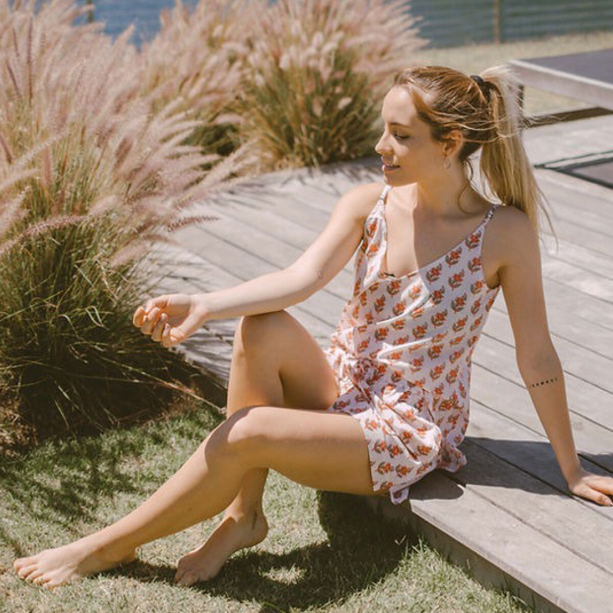 Pijama Zoe con short - Rojo 