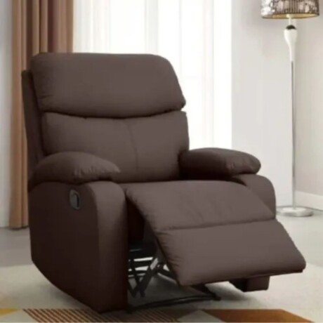 Sillón Reclinable 1 Cuerpo Marrón Sillón Reclinable 1 Cuerpo Marrón