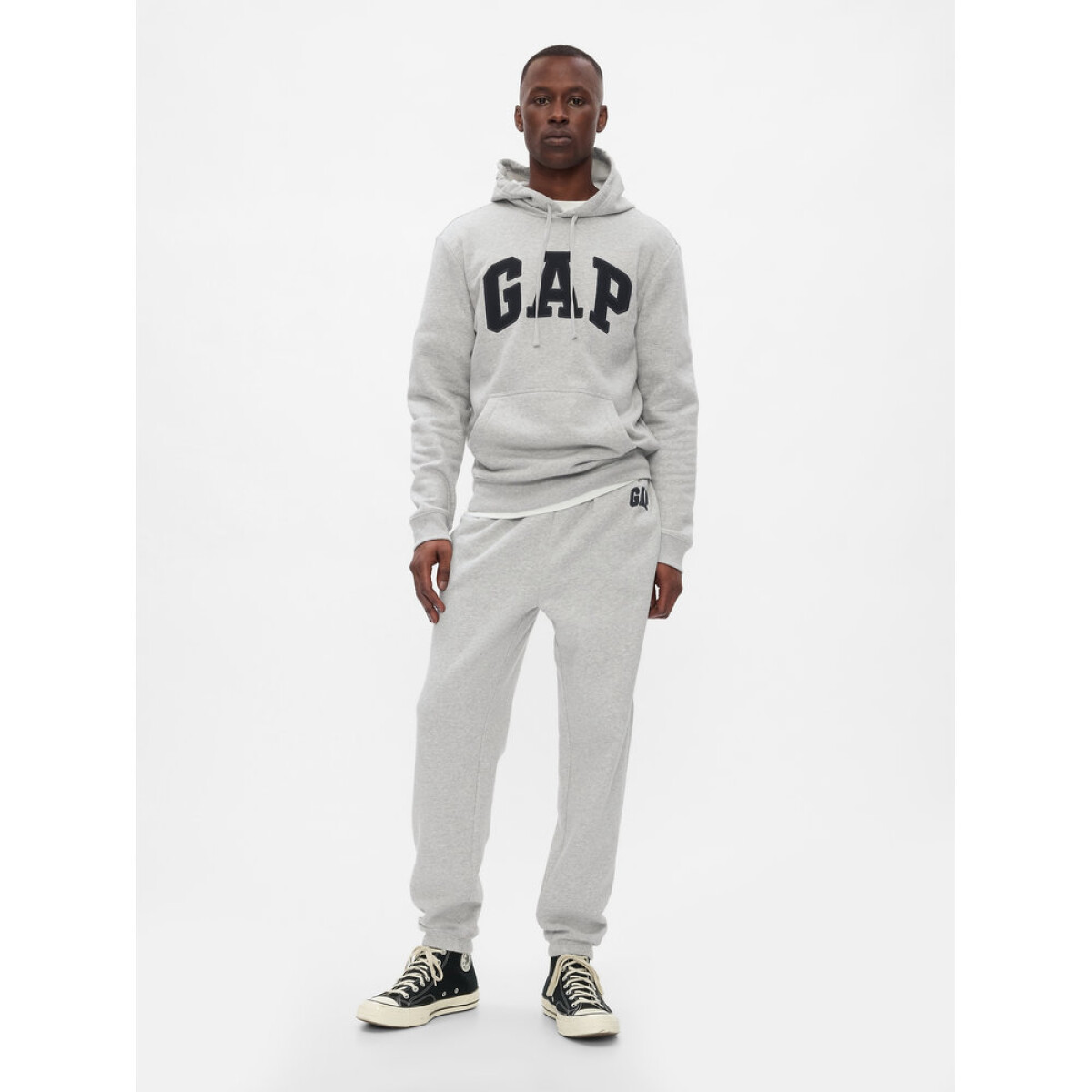 V-HERITAGE LOGO JOGGER MOONLESS NIGHT V2 XXL - LIGHT HEATHER GREY B08 