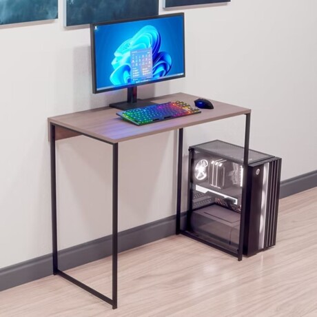 Escritorio 80cm x 45cm MADERA/NEGRO