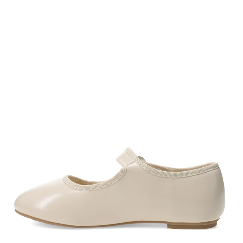 Ballerina de Niña Mini Miss Carol ANIAK de terciopelo Beige