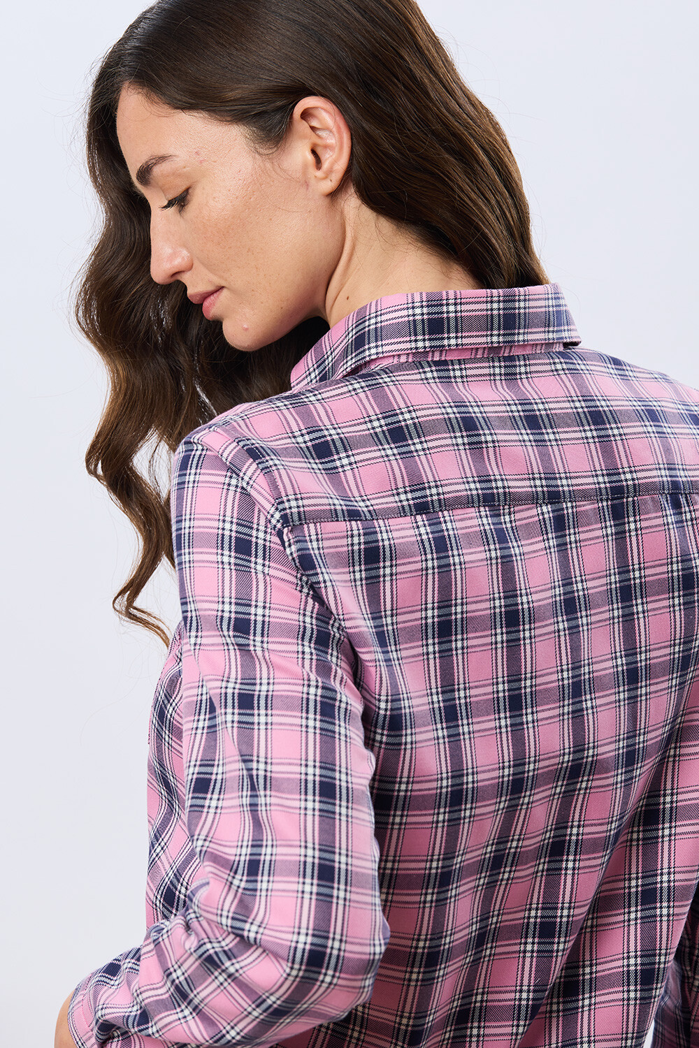 CAMISA CUADROS Rosa