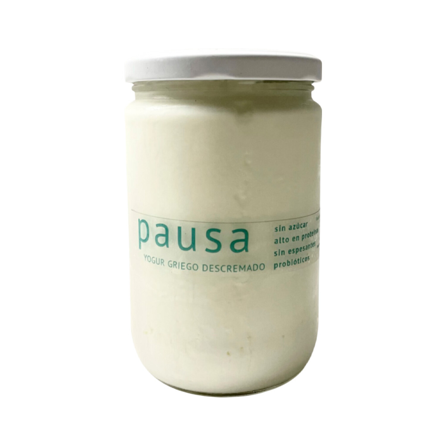 Yogur griego descremado 600g Pausa — La Molienda