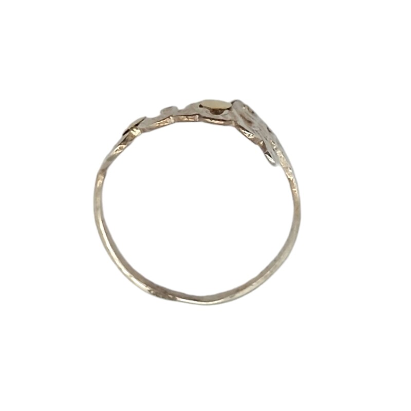 Anillo Love-Plata y Oro-Sin Piedra-AN5017 sinpiedra