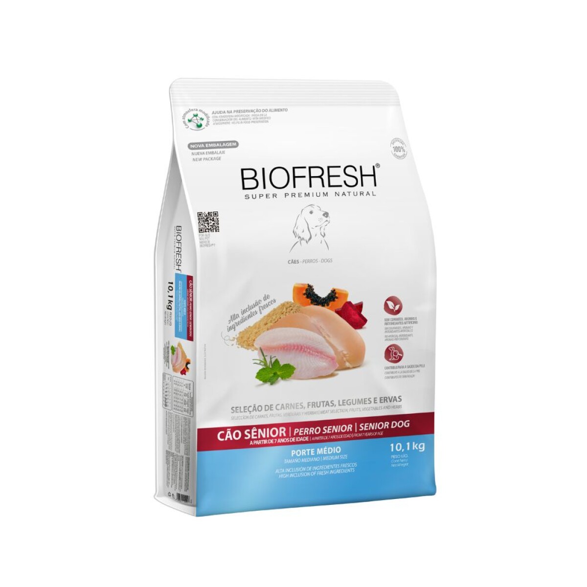 Biofresh Perro Senior Raza Mediana 10,1kg | Vitalidad Senior 