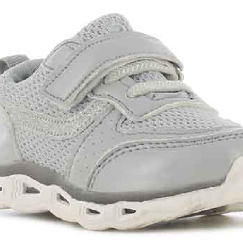 Championes de Niña Push con velcro y glitter NINA Gris