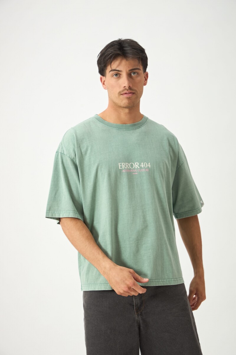 REMERA ERROR - VERDE 