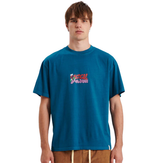 Remera Critical Slide Etiquette - Azul Remera Critical Slide Etiquette - Azul