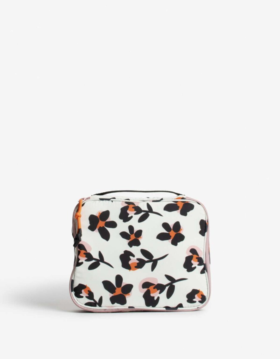 Porta Cosméticos - Estampado Flores 