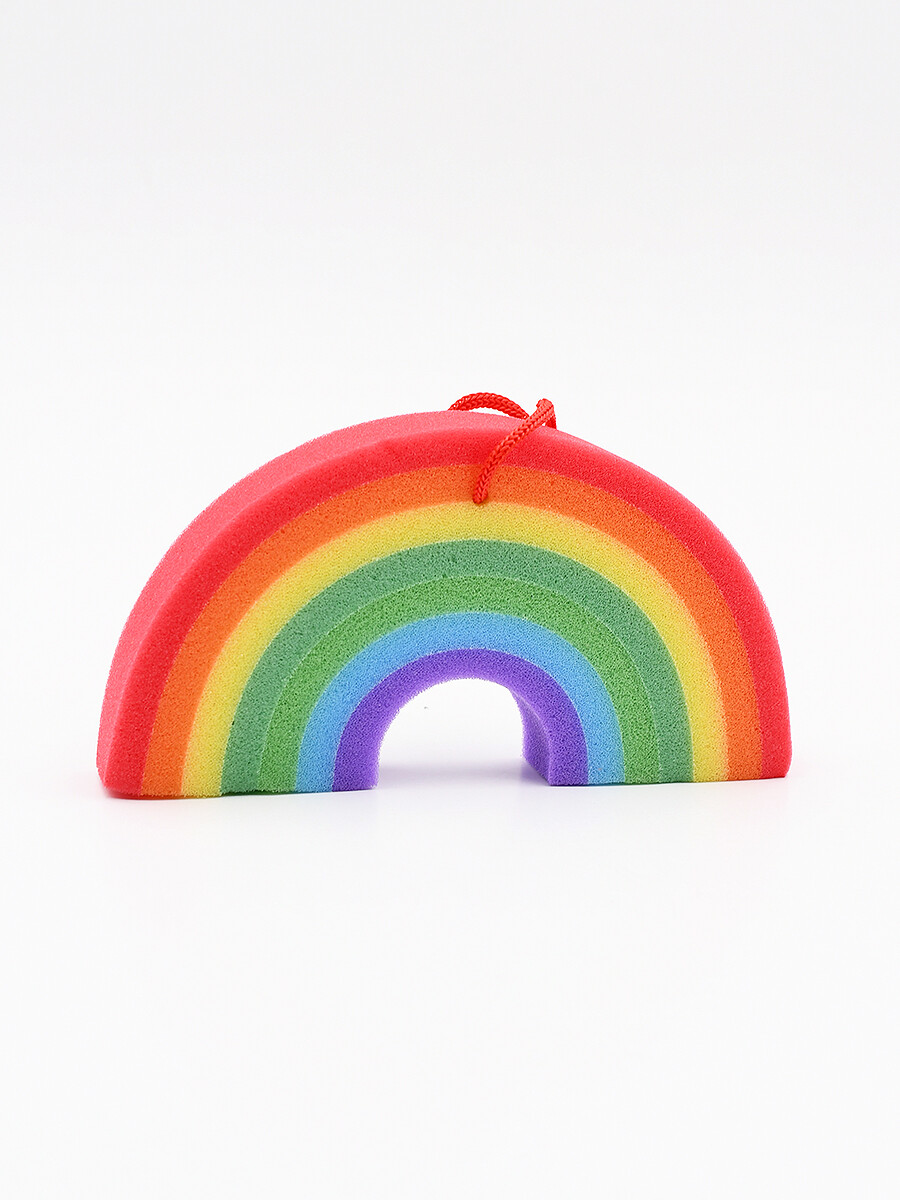 ESPONJA ARCOIRIS - ROJO (V) 