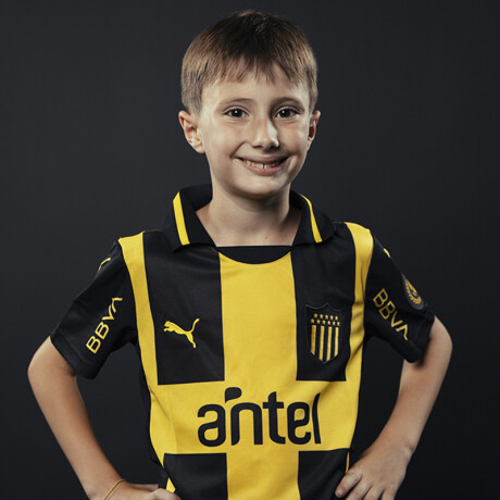 Camiseta Infantil Puma Peñarol Amarillo - Negro