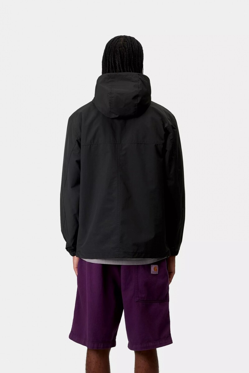 Windbreaker Pullover Negro