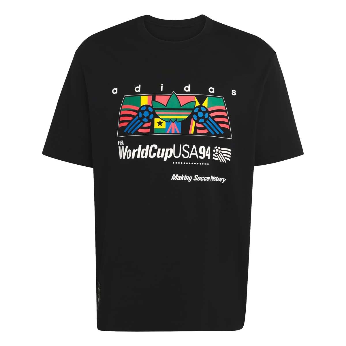 Remera Graphic Archive África 94 De Hombre - Negro 