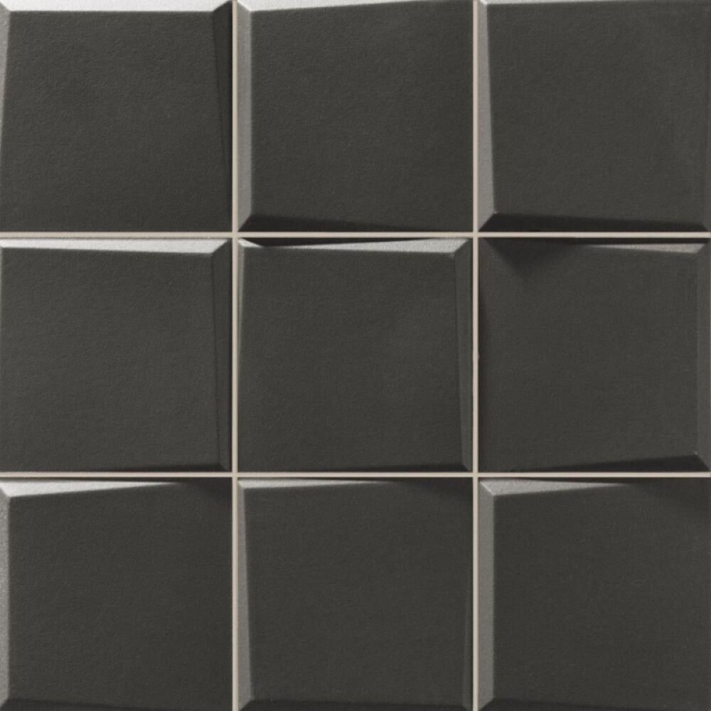 PORCELANATO PATTERN NEGRO "A" 33.3X33.3 CM Porcelanato Pattern Negro "a" 33.3x33.3 Cm