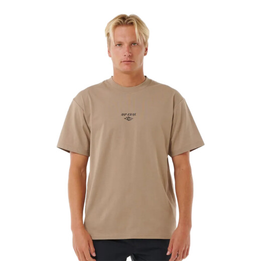 Remera MC Rip Curl Vaporcool Diamond Tee - Marron Remera MC Rip Curl Vaporcool Diamond Tee - Marron