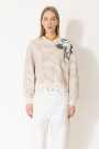 BUZO FLOWER Beige