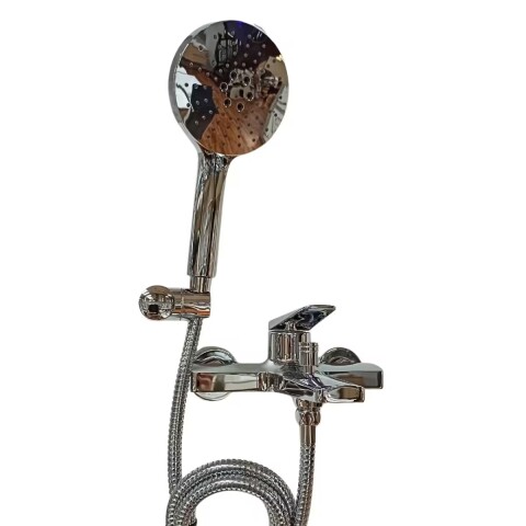 Grifería de ducha Monocomando de pared Chronos Cromado Brillante Grifería De Ducha Monocomando De Pared Chronos Cromado Brillante