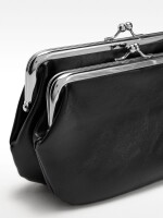 Bolso De Mano Con Cierre De Boquilla negro