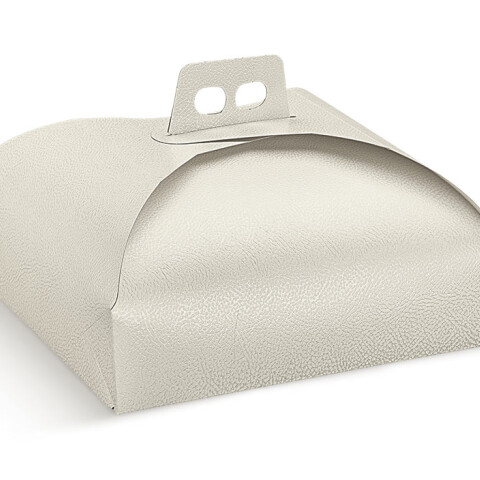 Caja torta 50x50x07 cm. - PELLE BIANCO Caja torta 50x50x07 cm. - PELLE BIANCO