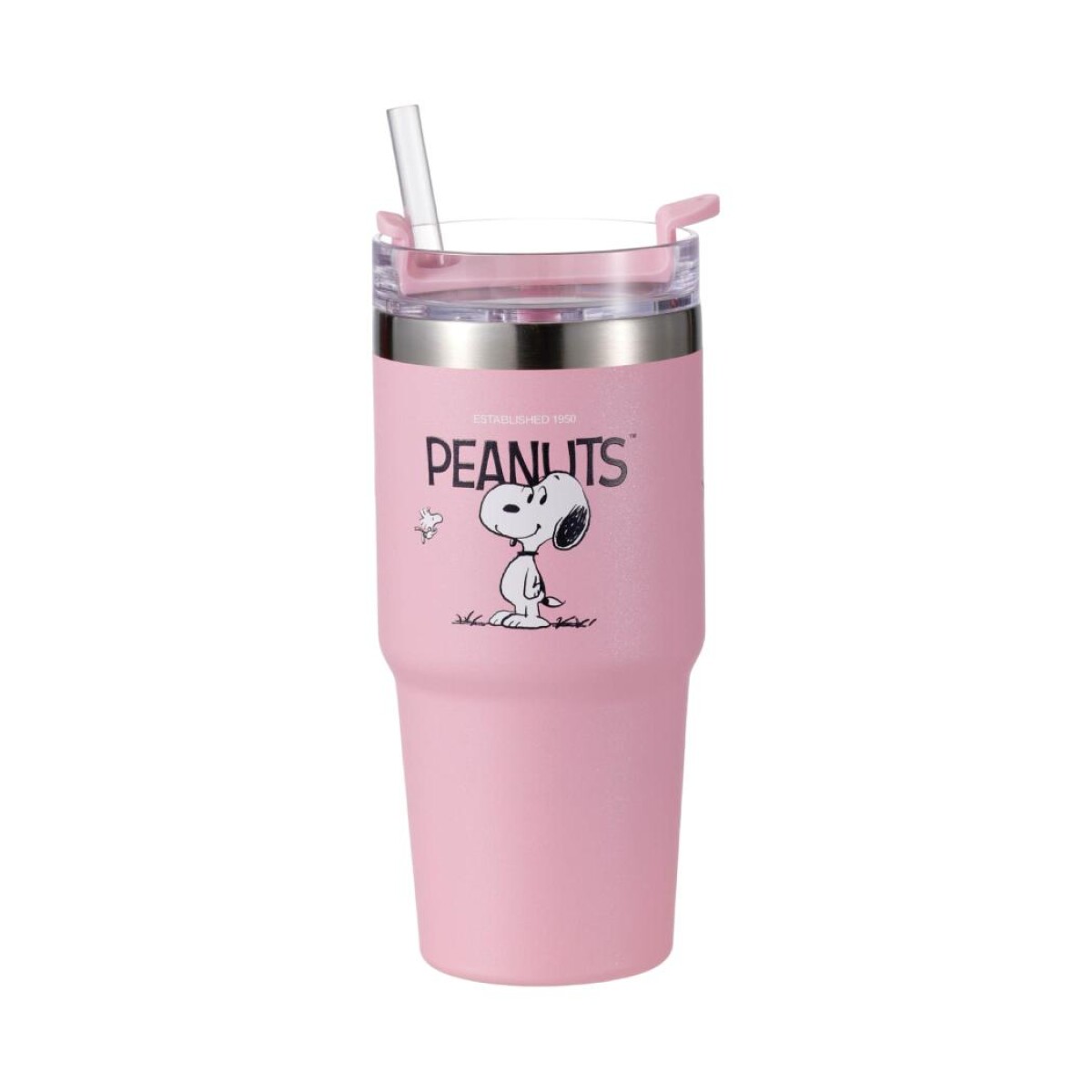 Vaso térmico Snoopy - rosa 
