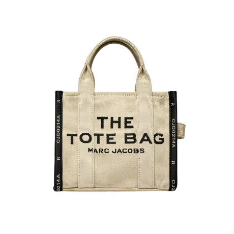 Marc Jacobs- Bolso tejido en jacquard , The small Tote Beige