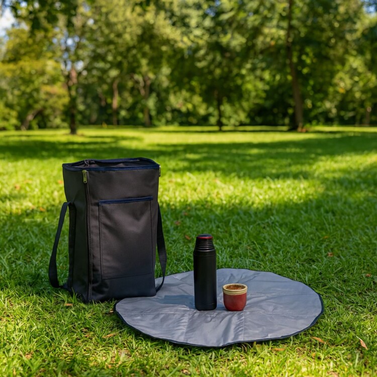 BOLSO MATERA PLEGABLE PARA PICNIC NEGRO