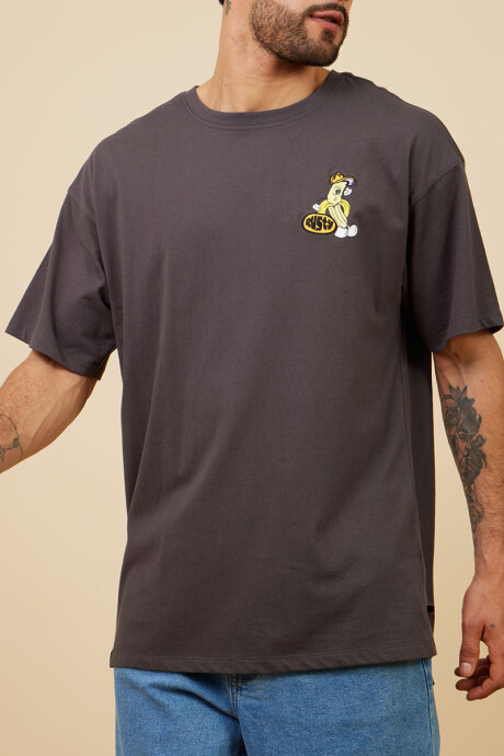 T-SHIRT JAEN RUSTY Gris Oscuro