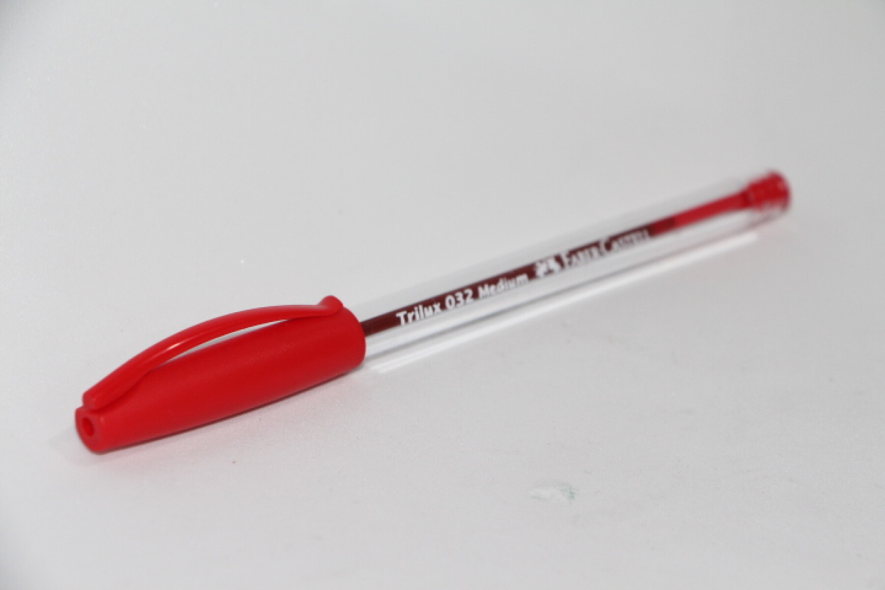 BOLIGRAFO FABER CASTELL TRILUX - COLOR ROJO 
