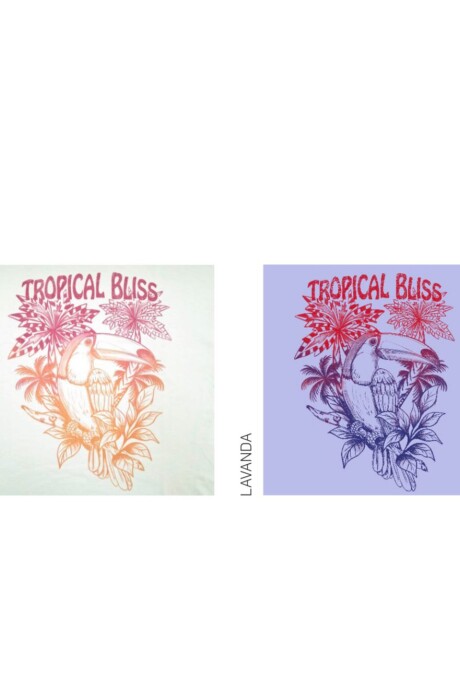 REMERA BLISS LAVANDA