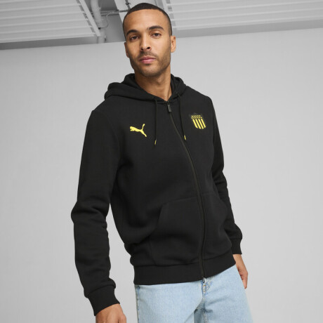 CAP ESS FZ Hooded Jkt.FL 77932003 Negro