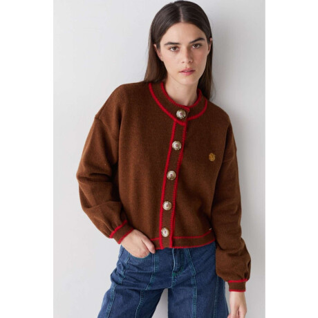 Preventa Cardigan Terro Winter Chocolate