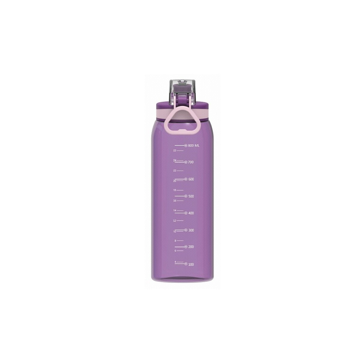 Botella con medidor 900ml - violeta 