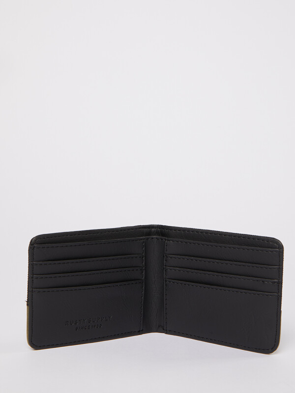 BILLETERA VELVE RUSTY Verde