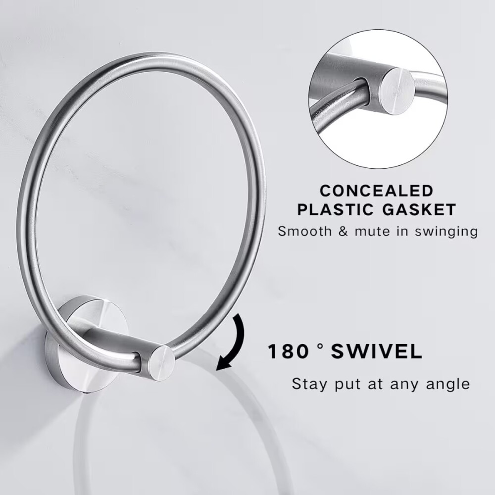 Toallero de Aro Celtic Satinado Toallero De Aro Celtic Satinado