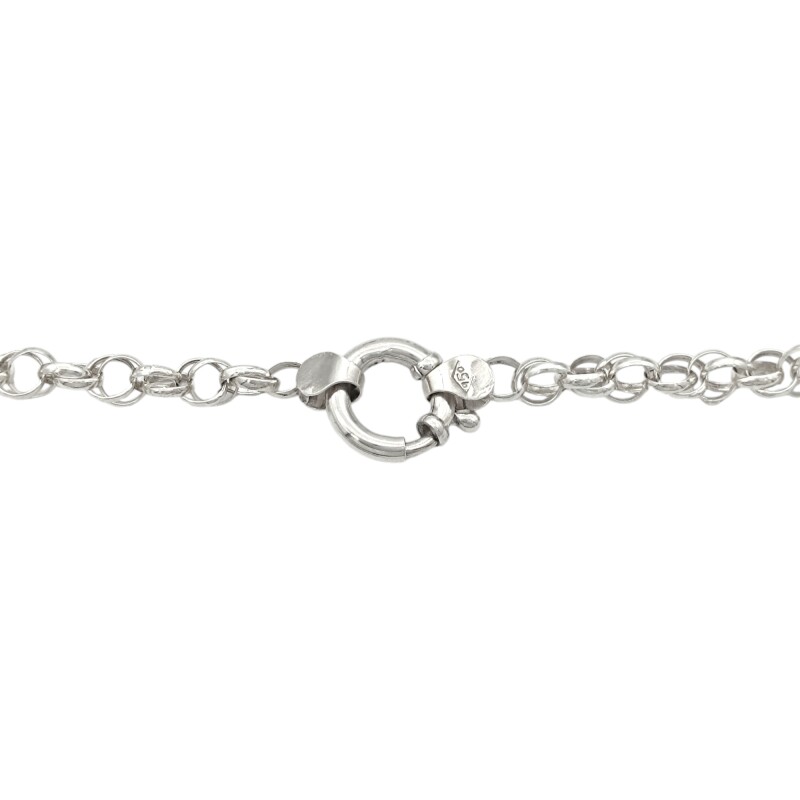 Cadena Rolo doble- Plata 925 - Sin Piedra - CD3265 sinpiedra