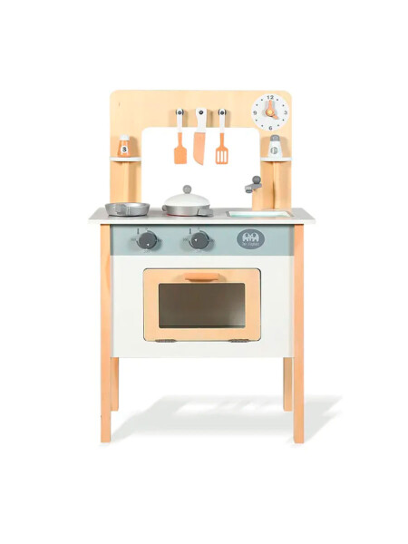COCINA MADERA GRIS