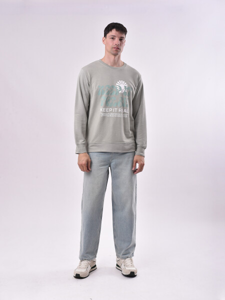 BUZO STREET VERDE CLARO